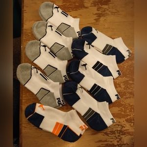 Puma boys low cut socks large